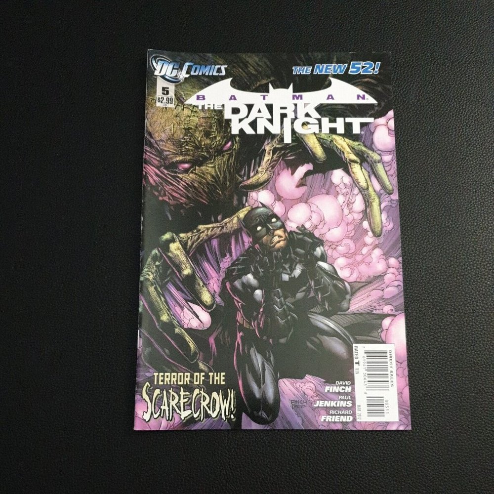 DC Comics The New 52 Comics #5 Batman: The Dark Knight Mar 2012 Finch Jenkins
